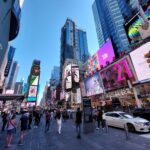 new york sky line strade